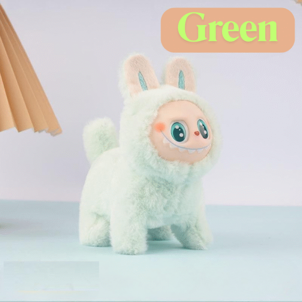 Labubu Walking Plush Dog Toy – Cute Collectible Labubu - Image 2