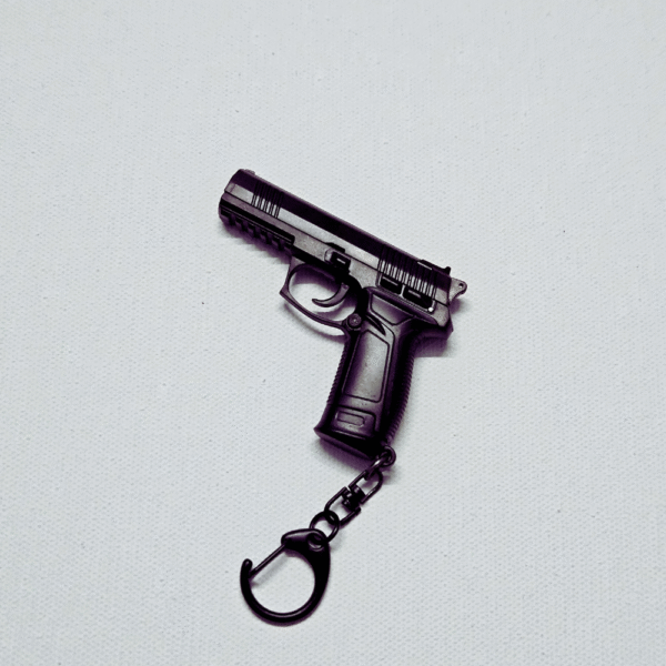 Mini Tactical Gun Keychain – Realistic Movable Parts & Removable Magazine - Image 4